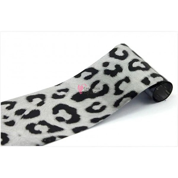 Folii de transfer, folie de unghii cu model animal print F127